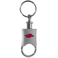 Arkansas Razorbacks Key Chain Valet Printed