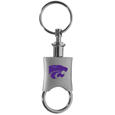 Kansas St. Wildcats Key Chain Valet Printed