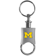 Michigan Wolverines Key Chain Valet Printed