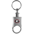 Georgia Bulldogs Key Chain Valet Printed