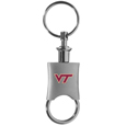 Virginia Tech Hokies Key Chain Valet Printed