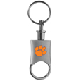 Clemson Tigers Key Chain Valet Printed