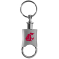 Washington St. Cougars Key Chain Valet Printed
