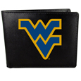 W. Virginia Mountaineers Leather Bi-fold Wallet, Large Logo