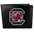 S. Carolina Gamecocks Leather Bi-fold Wallet, Large Logo