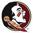 Florida St. Seminoles 8 inch Auto Decal
