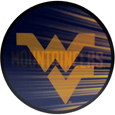 W. Virginia Mountaineers Lenticular Flip Decals