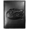 Florida Gators Embossed Leather Tri-fold Wallet