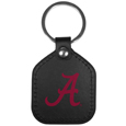 Alabama Crimson Tide Leather Square Key Chains