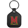 Maryland Terrapins Leather Square Key Chains