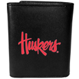 Nebraska Cornhuskers Leather Tri-fold Wallet, Large Logo