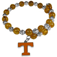 Tennessee Volunteers Bead Memory Wire Bracelet