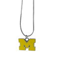 Michigan Wolverines Snake Chain Necklace