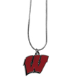 Wisconsin Badgers Snake Chain Necklace