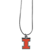 Illinois Fighting Illini Snake Chain Necklace