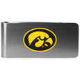 Iowa Hawkeyes Steel Logo Money Clip