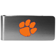 Clemson Tigers Steel Logo Money Clip