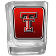 Texas Tech Raiders Square Glass Shot Glass