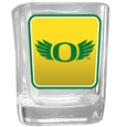 Oregon Ducks Square Glass Shot