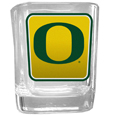 Oregon Ducks Square Glass Shot Glass