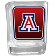 Arizona Wildcats Square Glass Shot Glass