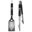 Florida Gators 2 pc Black Steel Tailgate BBQ Set