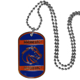 Boise St. Broncos Tag Necklace