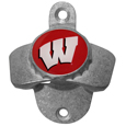 Wisconsin Badgers Wall Mounted Bottle Opener