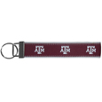 Texas A & M Aggies Woven Wristlet Key Chain