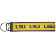 LSU Tigers Woven Wristlet Key Chain