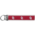 Oklahoma Sooners Woven Wristlet Key Chain