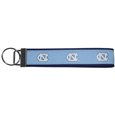 N. Carolina Tar Heels Woven Wristlet Key Chain