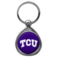 TCU Horned Frogs Chrome Key Chain