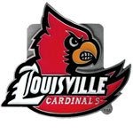 Siskiyou CWW88KP Unisex NCAA Louisville Cardinals Weekend Wallet & Steel Key Chain - One Size