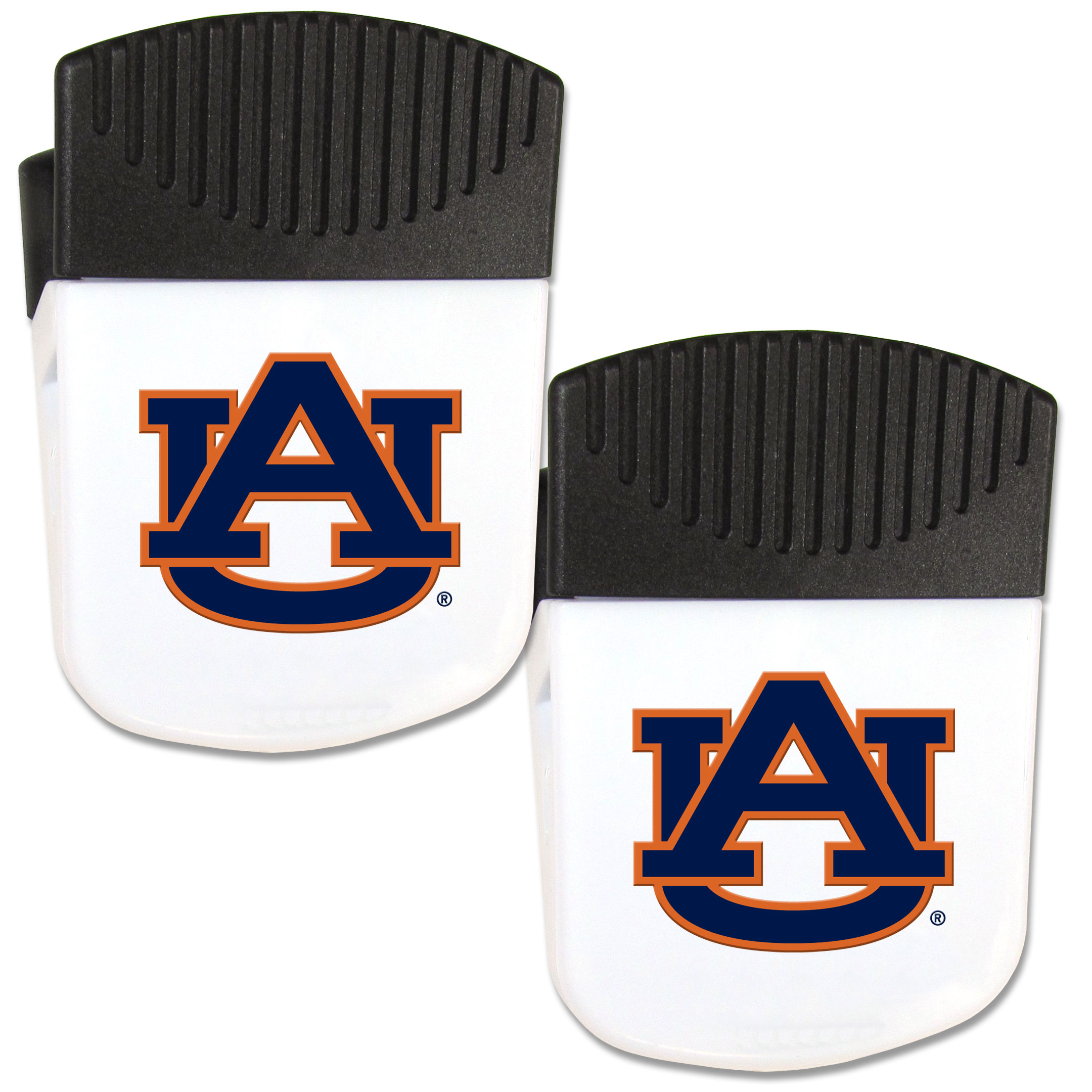 Auburn Tigers Chip Clip Magnet with Bottle Opener, 2 pack    