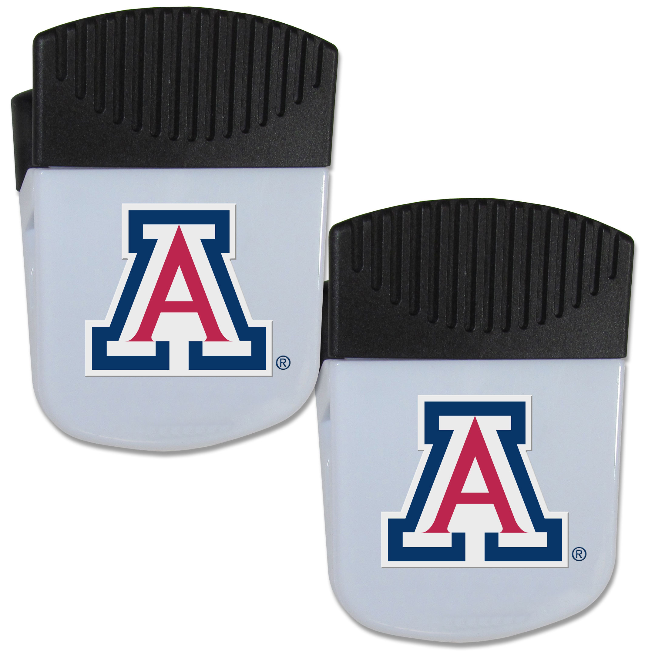 Arizona Wildcats Chip Clip Magnet with Bottle Opener, 2 pack    