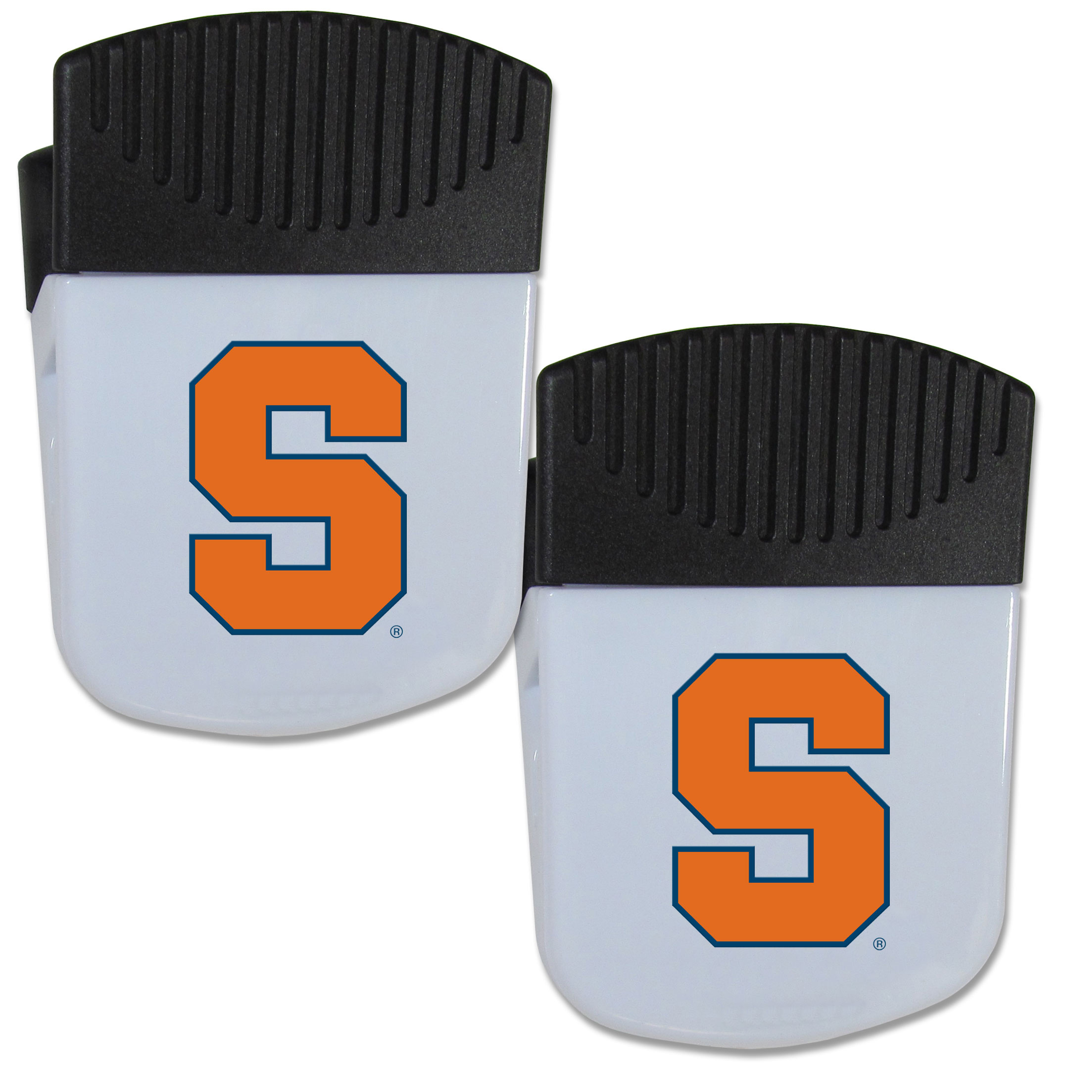 Syracuse Orange Chip Clip Magnet with Bottle Opener, 2 pack    