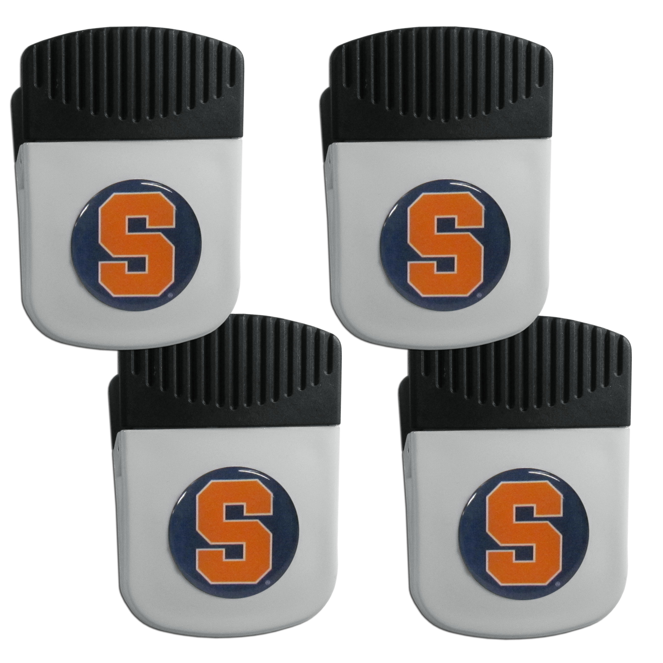 Syracuse Orange Clip Magnet with Bottle Opener, 4 pack    