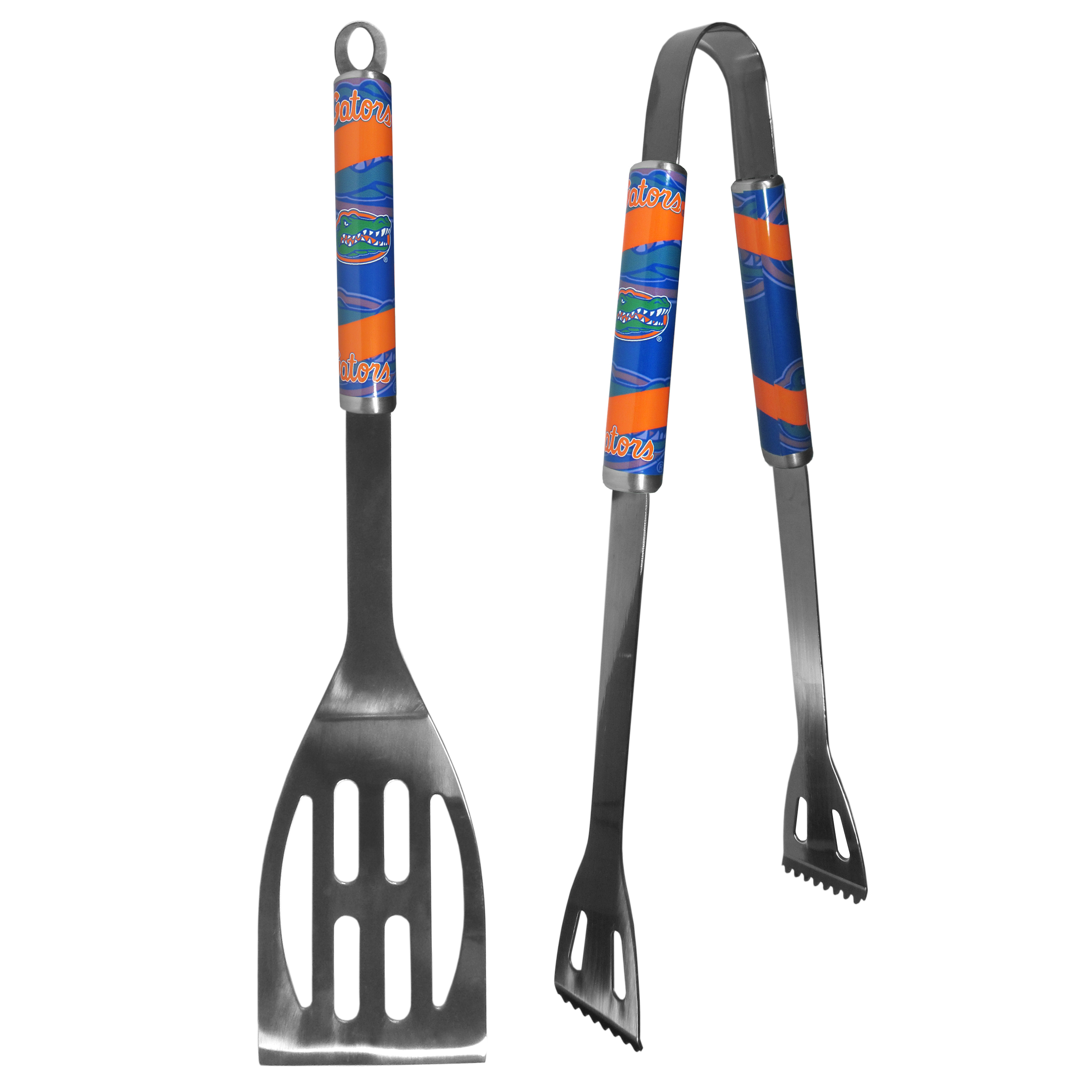 Florida Gators 2 pc Steel BBQ Tool Set    