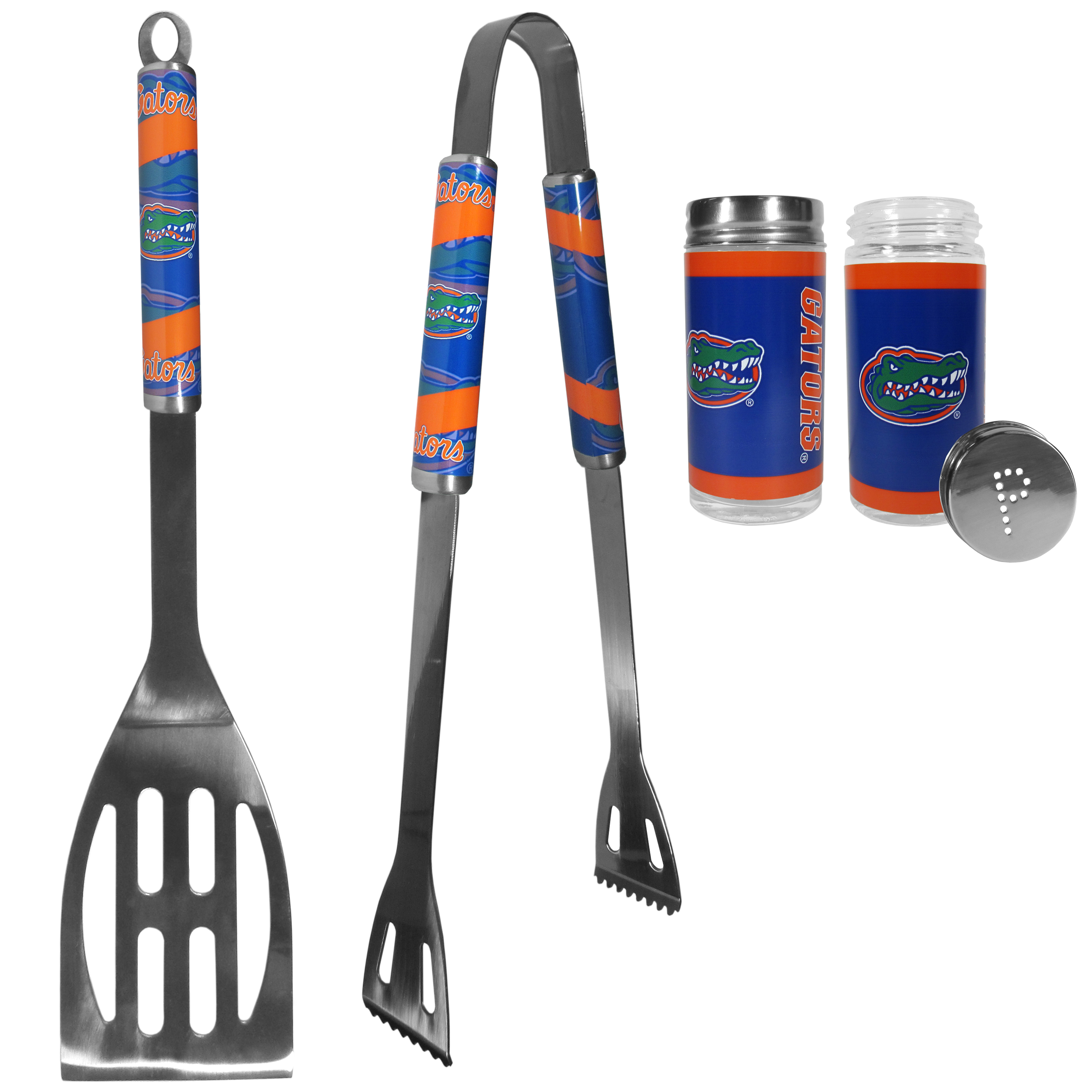 Florida Gators 2pc BBQ Set with Tailgate Salt & Pepper Shakers    