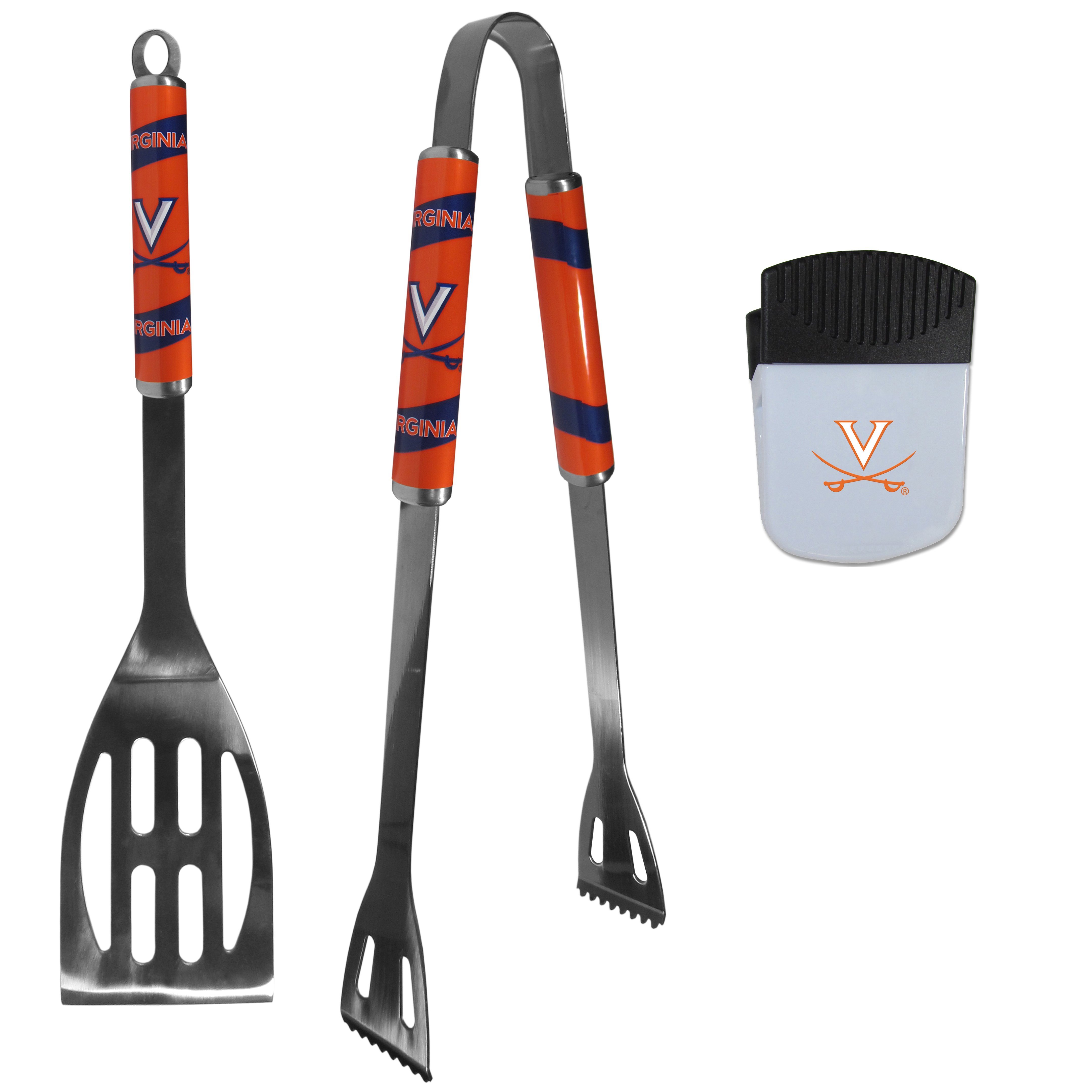 Virginia Cavaliers 2 pc BBQ Set and Chip Clip    