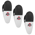 Ohio St. Buckeyes Mini Chip Clip Magnets, 3 pk