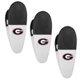 Georgia Bulldogs Mini Chip Clip Magnets, 3 pk