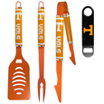 Tennessee Volunteers 3 pc Logo BBQ Tools w/Bottle Opener