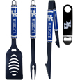 Kentucky Wildcats 3 pc Logo BBQ Tools w/Bottle Opener