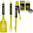 Iowa Hawkeyes 3 pc Logo BBQ Tools w/