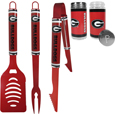 Georgia Bulldogs 3 pc Logo BBQ Tools w/