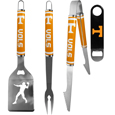 Tennessee Volunteers 3 pc Steel Logo BBQ Tools w/Bottle Opener