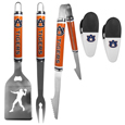 Auburn Tigers 3 pc Steel Logo BBQ Tools w/Chip Clips