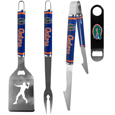 Florida Gators 3 pc Steel Logo BBQ Tools w/Bottle Opener